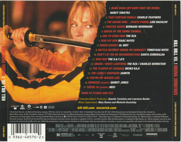 Kill Bill Vol. 1 (original Soundtrack)  CD2