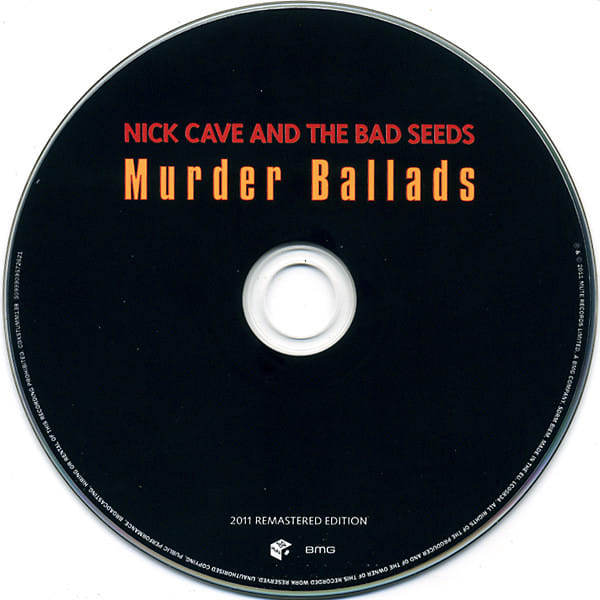 Nick Cave & The Bad Seeds Murder Ballads Cd3
