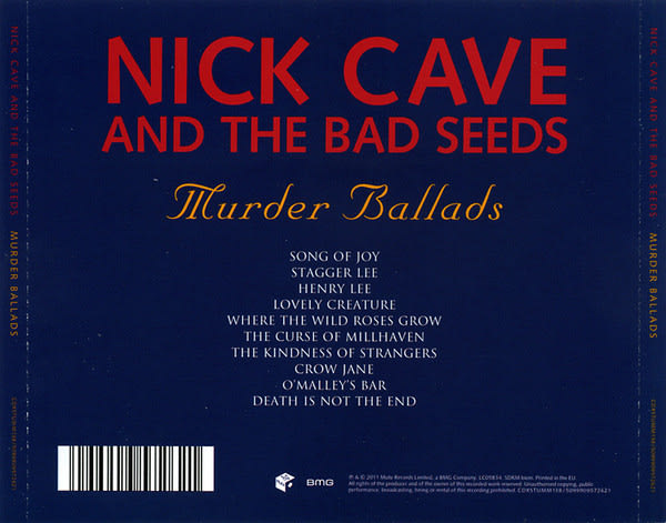 Nick Cave & The Bad Seeds Murder Ballads Cd2