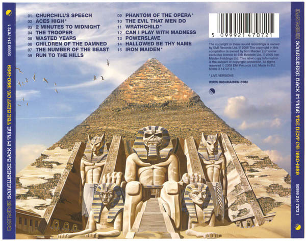 Iron Maiden Somewhere Back In Time The Best Of 1980 1989 CD2