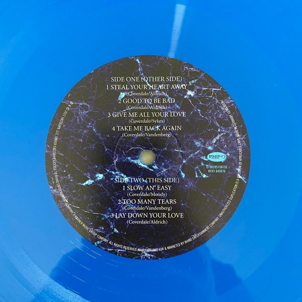 Whitesnake The Blues Album Vinilo4