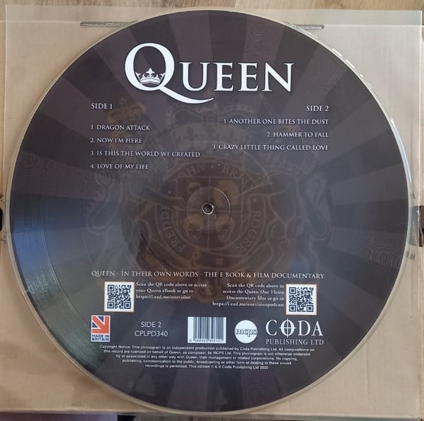 Queen Love Of My Life Vinilo1