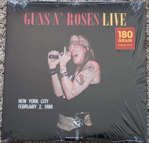 Guns N' Roses Live In New York City February 2 1988 Vinilo1