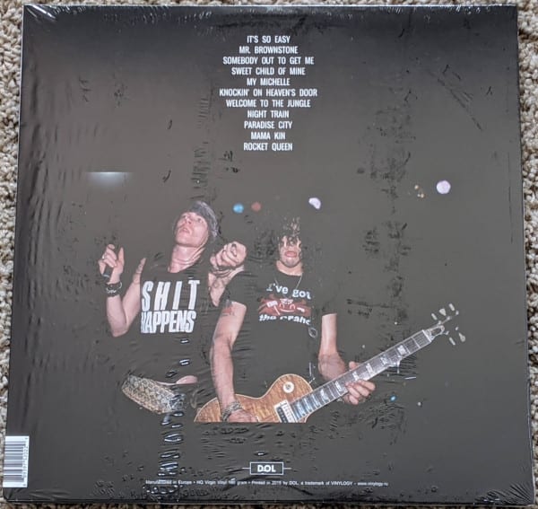 Guns N' Roses Live In New York City February 2 1988 Vinilo2