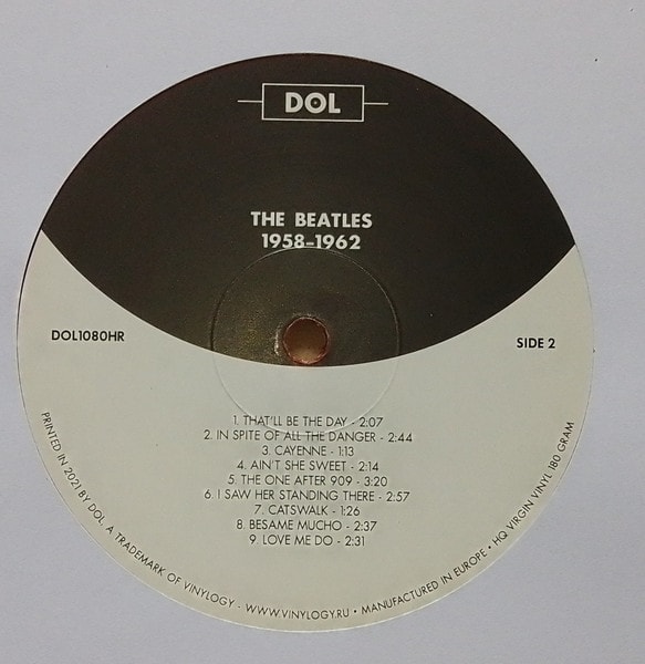 The Beatles 1958 - 1962 Vinilo4