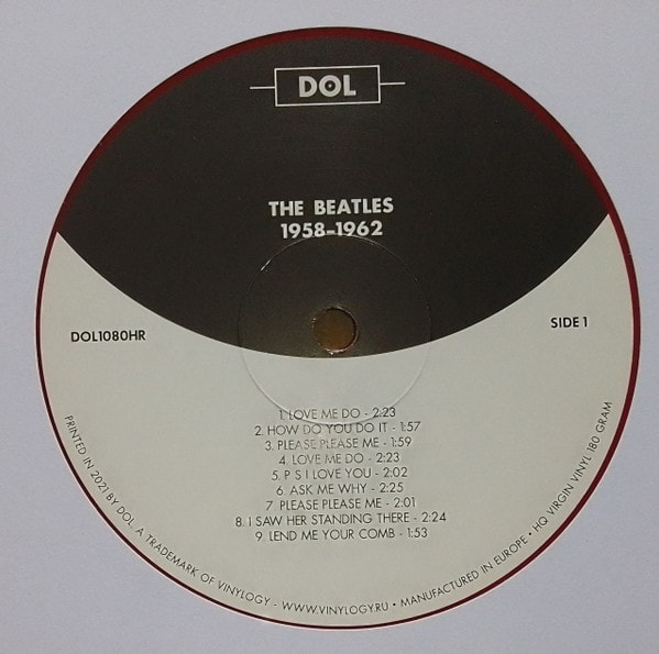 The Beatles 1958 - 1962 Vinilo3