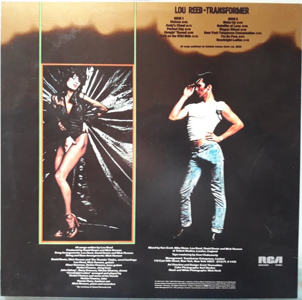 Lou Reed Transformer Remasterizado Nuevo Importado Vinilo2