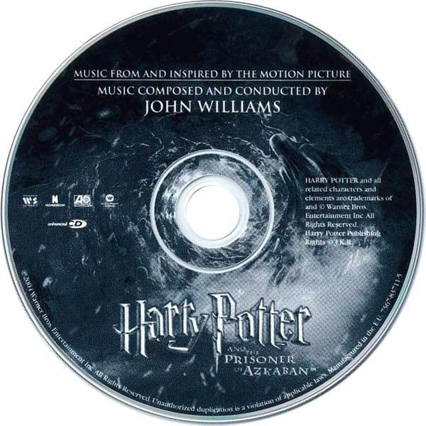 Cd John Williams Harry Potter And The Prisoner Of Azkaban3