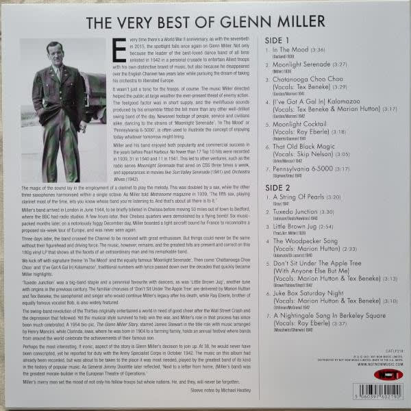 Glenn Miller The Very Best Of Glenn Miller Vinilo1