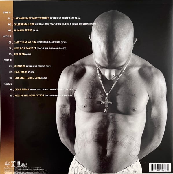 2pac The Best Of 2pac Part 1: Thug Nuevo Y Sellado Vinilo2