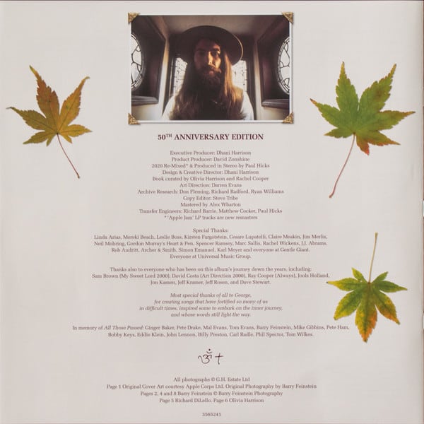 George Harrison All Things Must Pass (50th Anniversary) Vinilo3