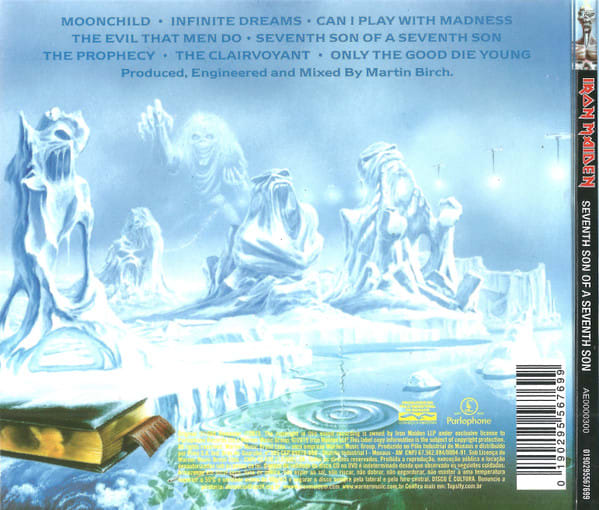 Cd Iron Maiden Seventh Son Of A Seventh Son2