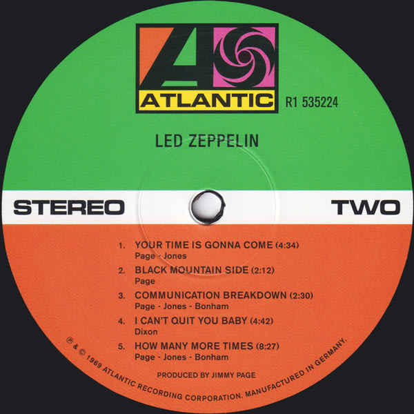 Led Zeppelin Led Zeppelin Nuevo Sellado Vinilo4