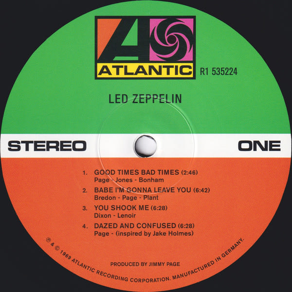 Led Zeppelin Led Zeppelin Nuevo Sellado Vinilo3