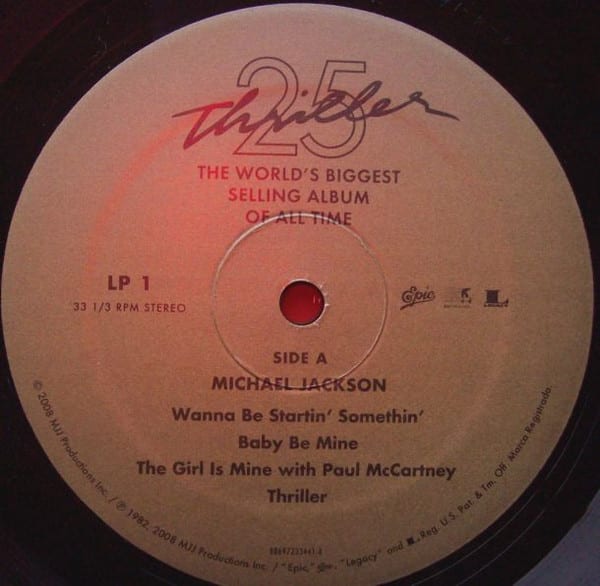 Michael Jackson Thriller 25 Nuevo Y Sellado Vinilo3
