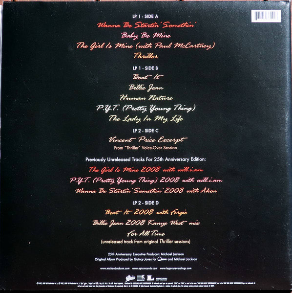 Michael Jackson Thriller 25 Nuevo Y Sellado Vinilo2