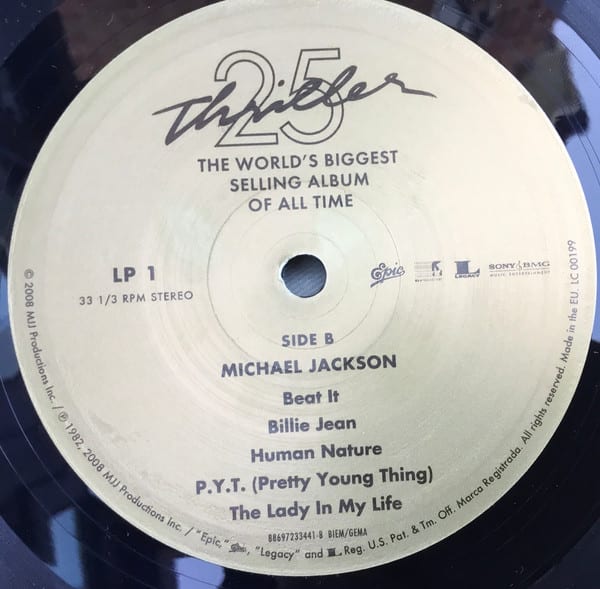 Michael Jackson Thriller 25 Nuevo Y Sellado Vinilo4