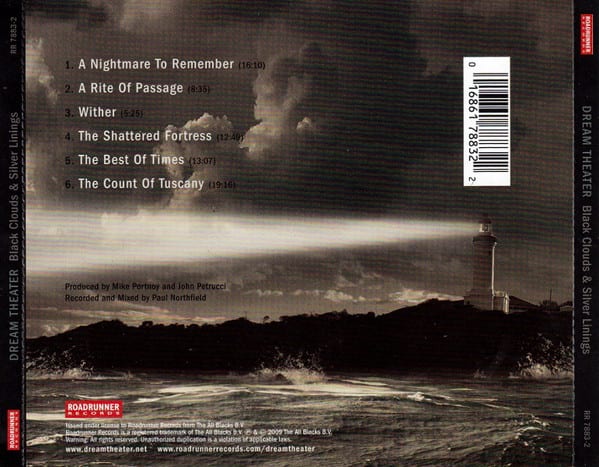 Dream Theater Black Clouds & Silver Linings CD2