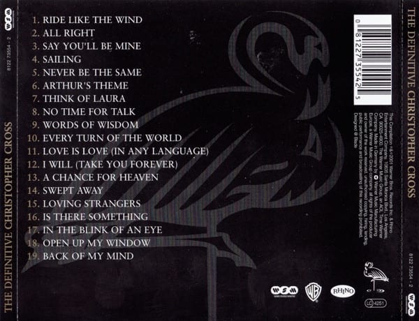 Christopher Cross The Definitive Christopher Cross Nuevo CD2