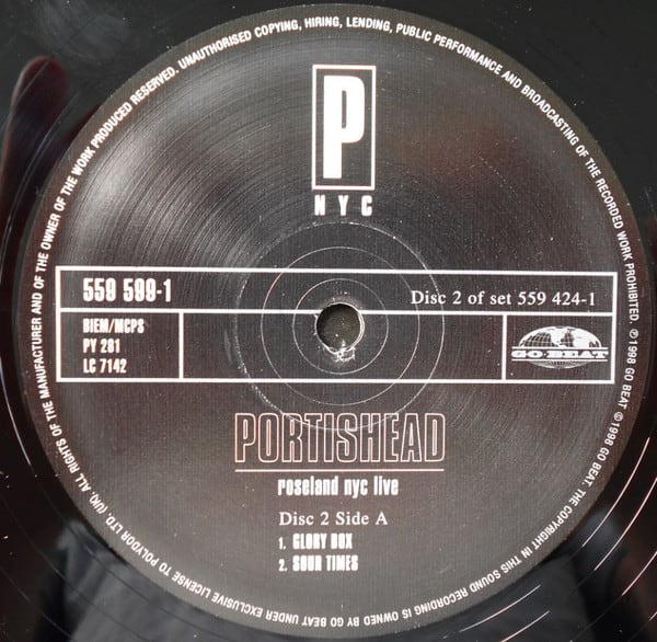 Portishead Roseland Nyc Live 2 Lp  Vinilo6