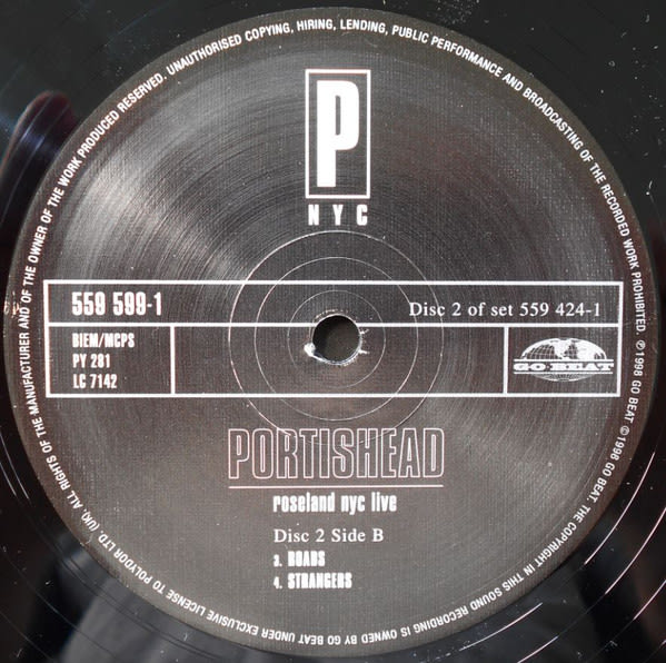 Portishead Roseland Nyc Live 2 Lp  Vinilo7
