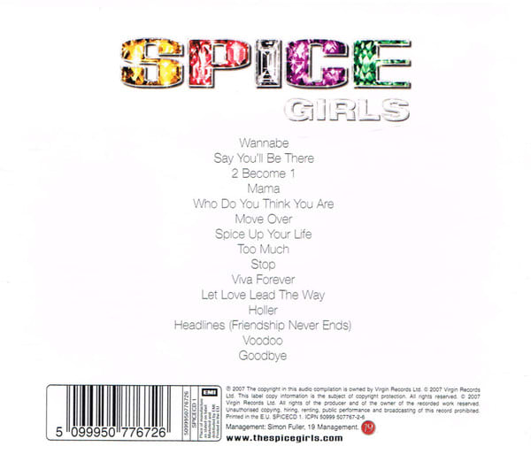 Spice Girls Greatest Hits Cd2