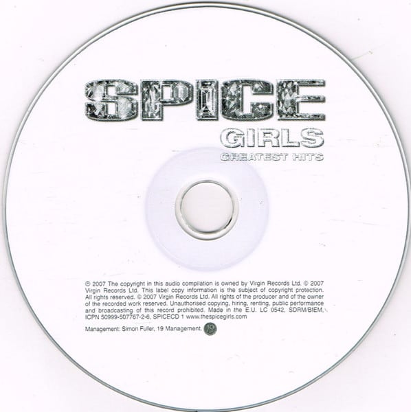 Spice Girls Greatest Hits Cd3