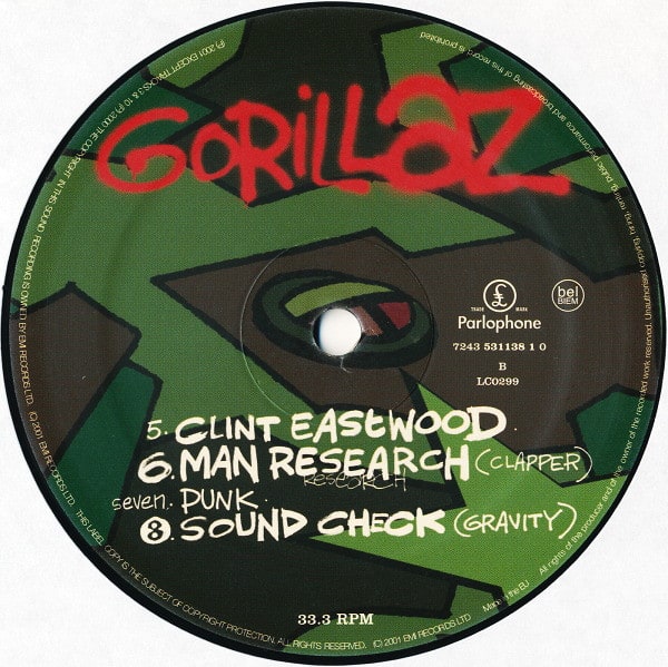 Gorillaz Gorillaz 2 Lp Vinilo4