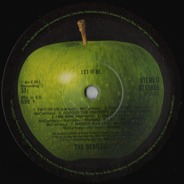 The Beatles Let It Be Vinilo4