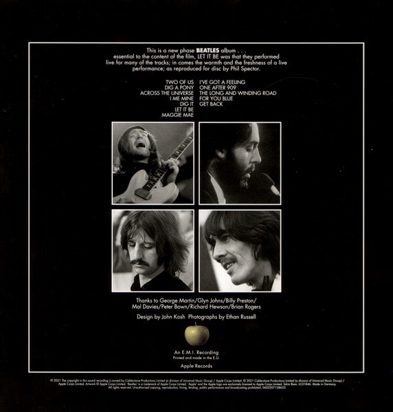 The Beatles Let It Be Vinilo2