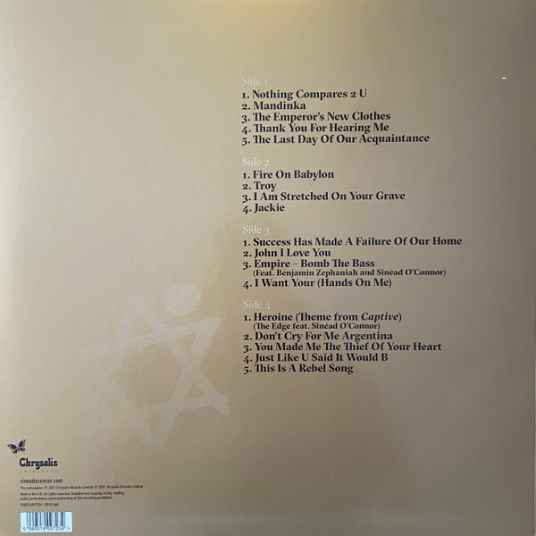 Sinéad O'Connor So Far…The Best Of Sinéad O'Connor Vinilo1