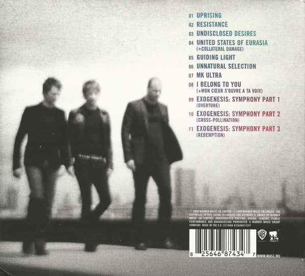 Muse The Resistance Nuevo Original En Stock CD2