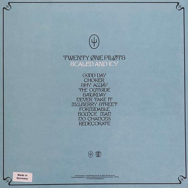 Twenty One Pilots Scaled And Icy Vinyl2