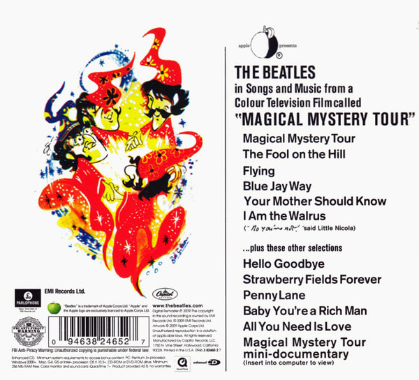The Beatles MAGICAL MYSTERY TOUR Cd2