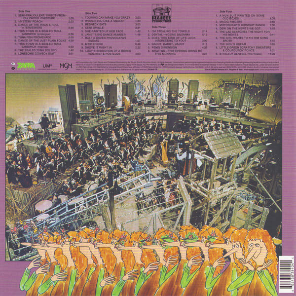 Frank Zappa 200 Motels Vinilo1