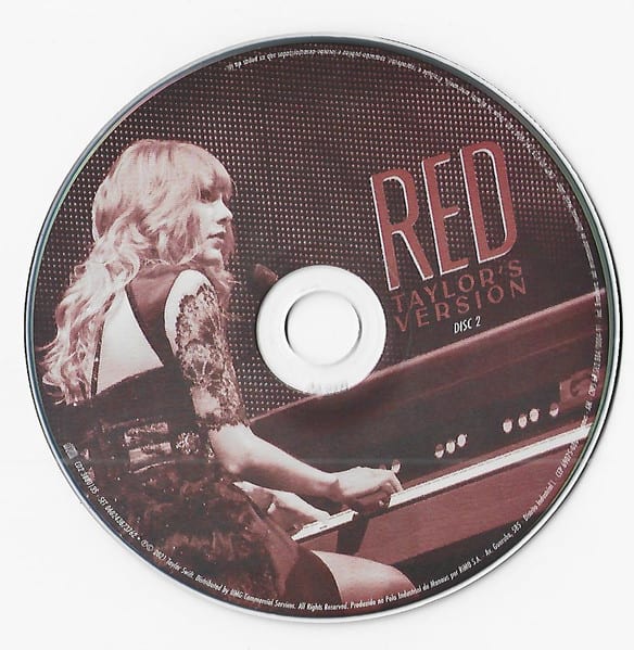Taylor Swift Red (Taylor's Version) Cd4