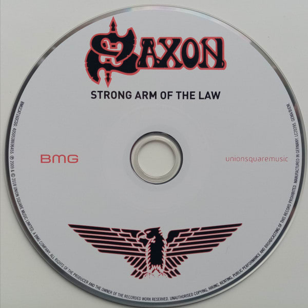 Saxon Strong Arm of the Law Cd3