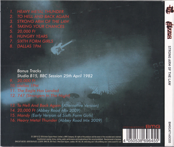 Saxon Strong Arm of the Law Cd2