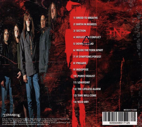 Napalm Death Inside The Torn Apart Cd2