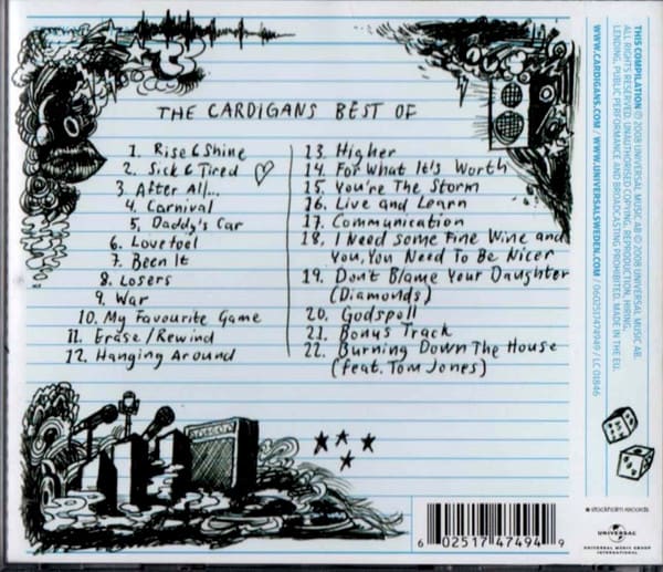 The Cardigans Best Of Cd2