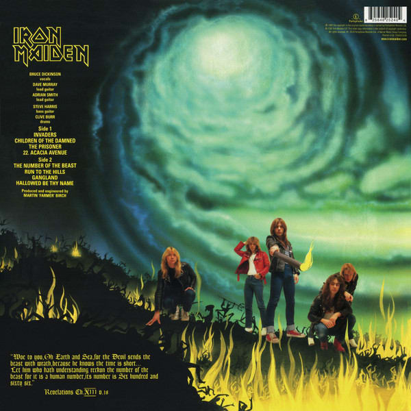 Iron Maiden The Number Of The Beast Vinilo2