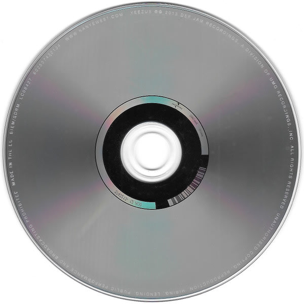 Kanye West Yeezus Cd3
