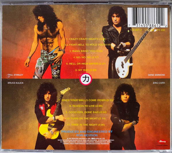 Kiss Crazy Nights Cd1