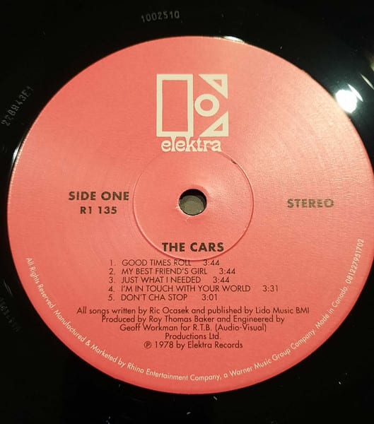 The Cars The Cars Vinilo4