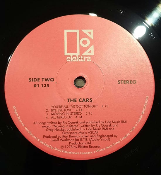 The Cars The Cars Vinilo5