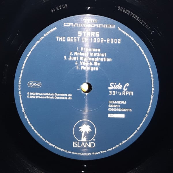 CRANBERRIES STARS (THE BEST OF 1992-2002) (2LP) Vinilo5