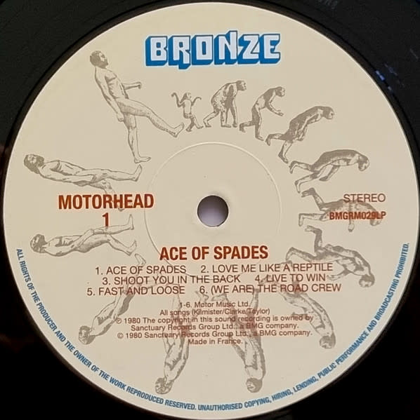 Motörhead Ace Of Spades Vinilo3