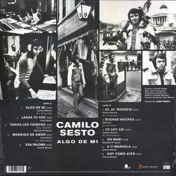 Camilo Sesto Algo De Mi Vinilo1