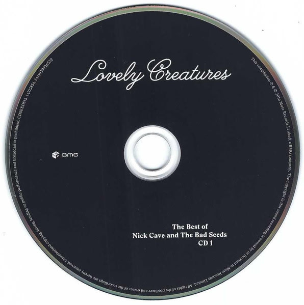 Nick Cave & The Bad Seeds Lovely Creatures - The Best of Nick Cave and The Bad Seeds (1984-2014) Cd3