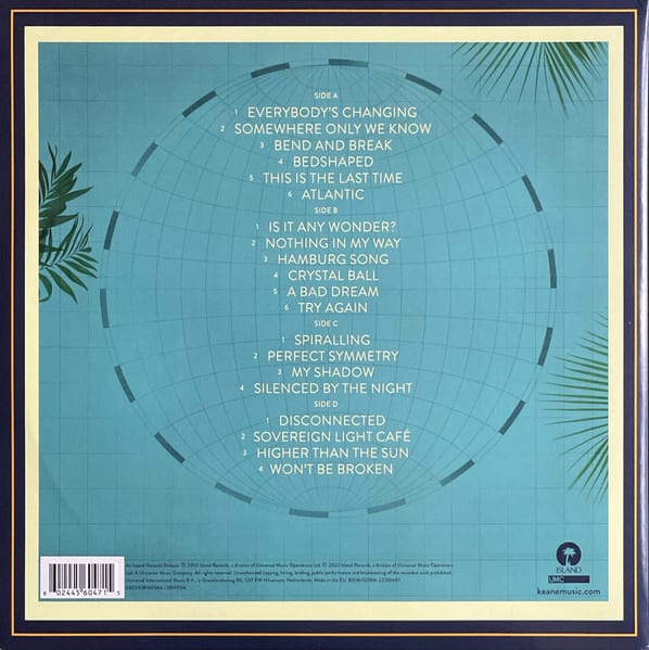 Keane The Best Of Keane Nuevo Y Sellado Vinilo2